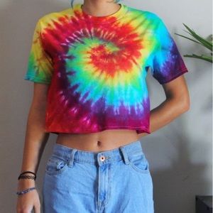 Rainbow Crop Shirt